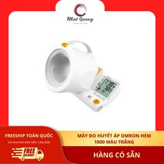 Máy đo huyết áp Omron Hem 1000 màu trắng