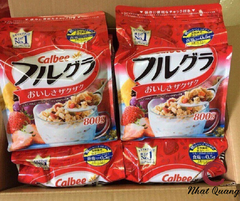 Ngũ Cốc Calbee Màu Đỏ - 750g