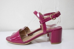 Sandal Salvatore Ferragamo, made in Italy, màu tím, size 22cm (đấu giá Nhật)