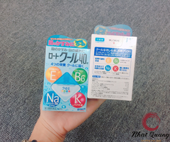 Thuốc nhỏ mắt Rohto Nhật 12ml Màu Xanh