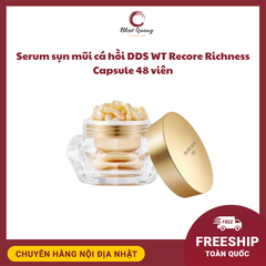 Serum sụn mũi cá hồi DDS WT Recore Richness Capsule (48 viên)