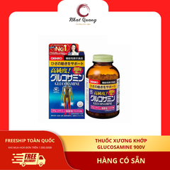 Viên uống Glucosamine hỗ trợ người đau xương khớp, Orihiro, 900v