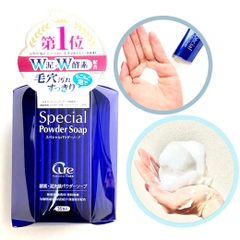 Bột xà bông rửa mặt Cure Special Powder Soap 35 Gói/hộp