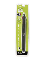 Bút bi xóa được 3 màu Pilot FriXion Ball PLKFBS60EF, 0.5mm