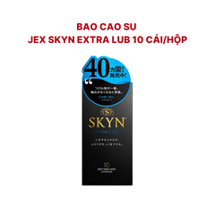 Bao cao su Jex Skyn Extra Lub 10 cái/hộp