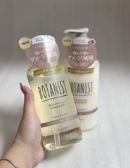 Bộ dầu gội xả thảo mộc Botanist Botanical 460ml - nội địa Nhật