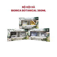 Bộ Gội Xả Biorica Botanical 360ml