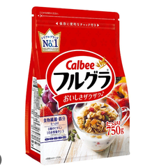 Ngũ Cốc Calbee Màu Đỏ - 750g