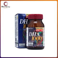 Viên Uống Bổ Não DHA 1000mg, nội địa Nhật, 120 viên