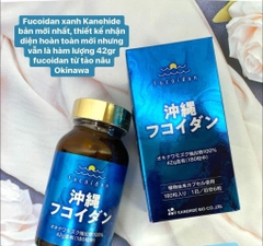 Viên uống hỗ trợ điều trị ung thư Fucoidan Xanh 180 Viên