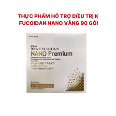 Thực Phẩm Hỗ Trợ Điều Trị Ưng Thư Fucoidan Nano Vàng 90 Gói