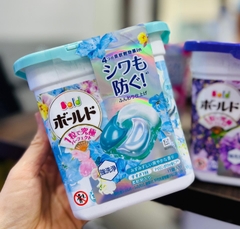 Hộp viên giặt Gel Bold Happiness 4D 11 viên nội địa Nhật