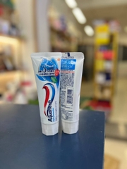 Kem đánh răng Aquafresh Nhật Bản, Clear Mint, màu xanh dương