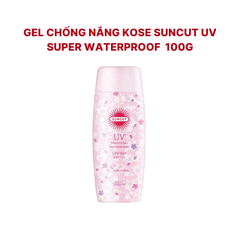 Gel chống nắng Kose Suncut UV Perfect Gel Super Waterproof SPF50+ PA+++, 100g - Nội địa Nhật