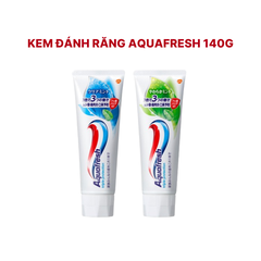 Kem đánh răng Aquafresh Nhật Bản Mild Mint - Màu Xanh Lá