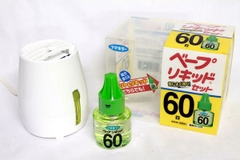 Máy đuổi muỗi tinh dầu Fumakilla 60 ngày - nội địa Nhật