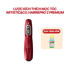 Lược hỗ trợ tăng cường mọc tóc và làm đẹp Artistic&Co. HairRepro Z premium màu đỏ - Nhật Bản