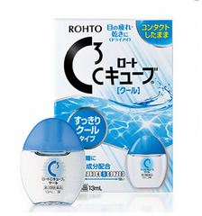 Nước nhỏ mắt Rohto C3 13ml - Xanh