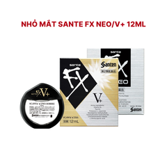 Nhỏ mắt Sante FX Neo / FX V Plus 12ml - nội địa Nhật