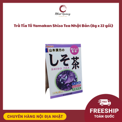 Trà Tía Tô Yamakan Shiso Tea Nhật Bản (8g x 22 gói)