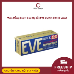 Viên Uống Giảm Đau Hạ Sốt EVE QUICK DX (40 viên)