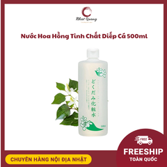 Nước Hoa Hồng Tinh Chất Diếp Cá 500ml