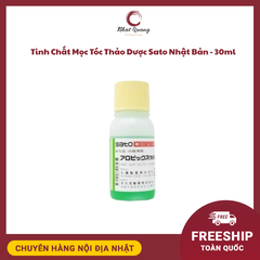 Tinh Chất Mọc Tóc Thảo Dược Sato Nhật Bản - 30ml