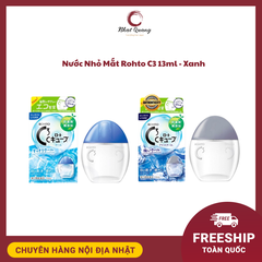 Nước nhỏ mắt Rohto C3 13ml - Xanh
