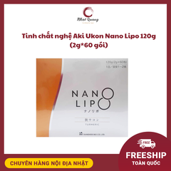 Tinh Chất Nghệ Aki Ukon Nano 120g (2g*60 gói)