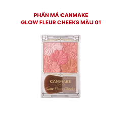 Phấn má Canmake Glow Fleur Cheeks màu 01