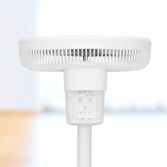 Quạt Đứng Sharp Plasmacluster PJ-S3DS-W Màu Trắng (Điện 100V, DC Inverter, Nội Địa Nhật)