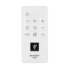 Quạt Đứng Sharp Plasmacluster PJ-S3DS-W Màu Trắng (Điện 100V, DC Inverter, Nội Địa Nhật)