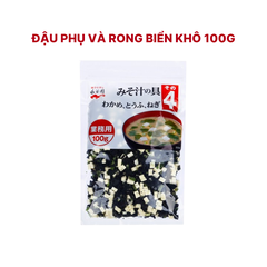 Đậu Phụ Và Rong Biển Khô Nhật Bản 100g