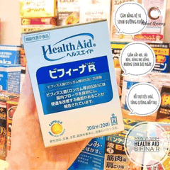 Bột men vi sinh sống Bifina Health Aid R20 20 gói