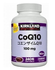 Viên Uống Coenzym Q10, 100mg, 240 viên (80 ngày), Kirkland