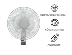 Quạt Treo Tường Toshiba Tf-30Hk24 Màu Trắng