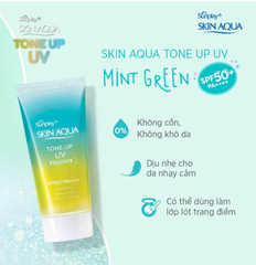 Kem chống nắng Skin Aqua Tone Up UV essence SPF50+ PA ++++ 80g