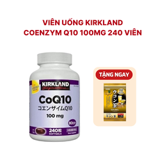 Viên Uống Coenzym Q10, 100mg, 240 viên (80 ngày), Kirkland