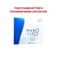 Thực phẩm hỗ trợ điều trị ung thư Fucoidan Nano Lipo (2g*60 gói ) mẫu mới - nội địa Nhật
