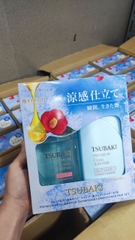 Bộ Dầu Gội Xả Tsubaki Premium, Sạch Dầu, Mát Lạnh Cool & Repair (490ml), nội địa Nhật