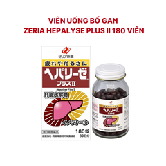 Viên uống ZERIA bổ gan Hepalyse Plus II (180 viên)