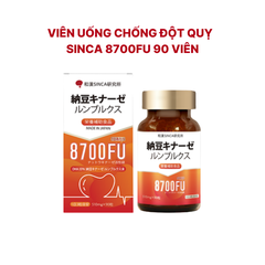 Viên Uống Phòng Chống Đột Quỵ Hàm Lượng Cao 8700FU Natto Wakan Sinca Nhật Bản