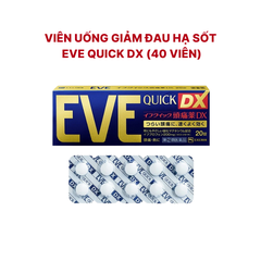 Viên Uống Giảm Đau Hạ Sốt EVE QUICK DX (40 viên)