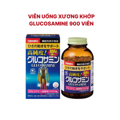 Viên uống Glucosamine hỗ trợ người đau xương khớp, Orihiro, 900v