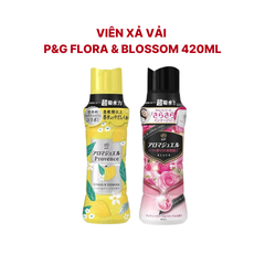 Viên xả vải P&G Flora & Blossom 420ml - dịu nhẹ, lưu hương lâu - nội địa Nhật