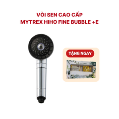 Vòi hoa sen công nghệ Nanoe siêu mịn MYTREX Hiho Fine Bubble +e