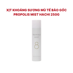 Xịt khoáng sương mù sáp ong bổ sung Tế bào gốc Propolis Mist Hachi (250g)