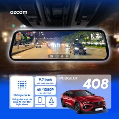Gương Điện Tử Azcam G1 4K Cho Peugeot 408