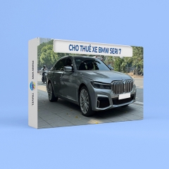 Gift Box Sử Dụng Xe BMW Seri 7