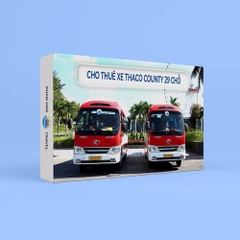 Gift Box Sử Dụng Xe Thaco County 29 Chỗ